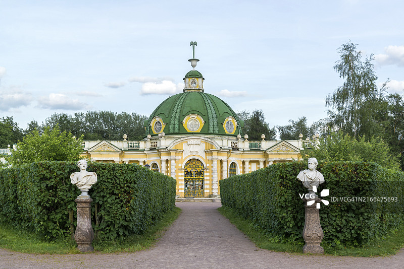 库斯科沃庄园石窟亭台楼阁景观设计图片素材