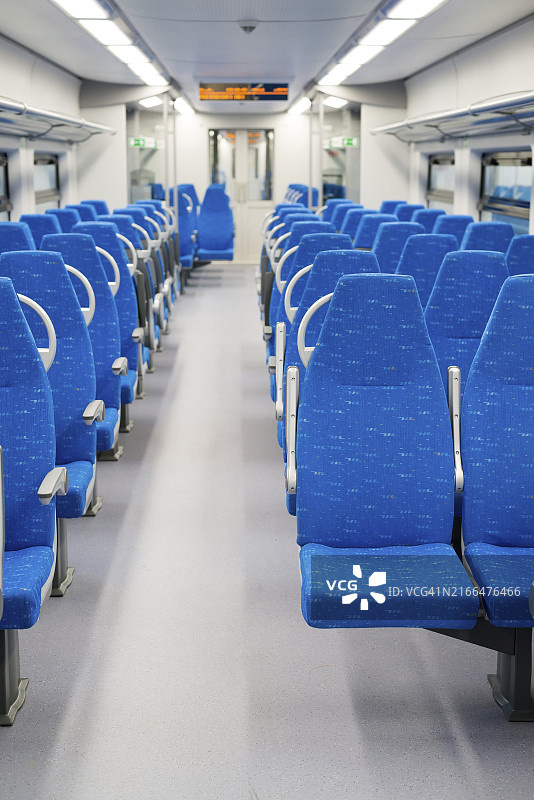 俄罗斯莫斯科的室内高速电力列车图片素材