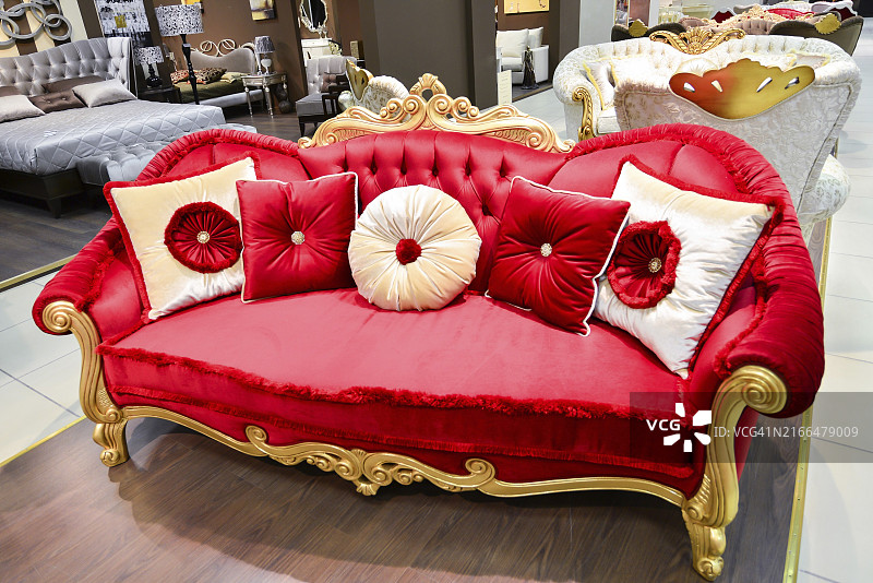 俄罗斯Grand购物中心家具内景图片素材