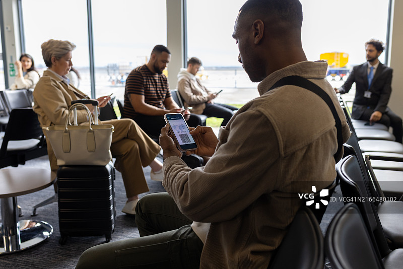 飞行前检查登机牌图片素材