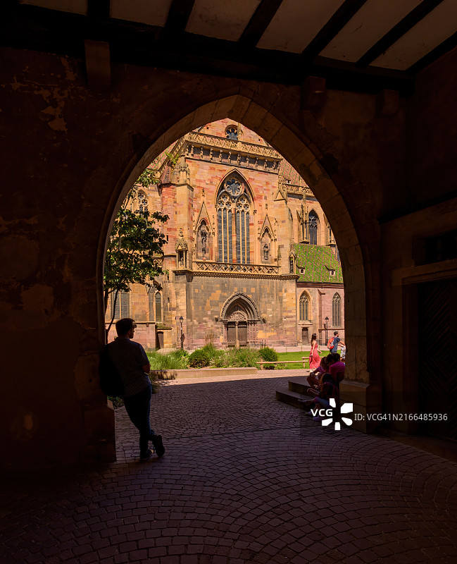 科尔马圣马丁教堂图片素材