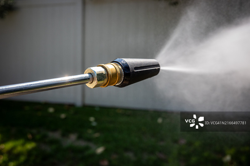 高压清洗机喷水清洁工具图片素材