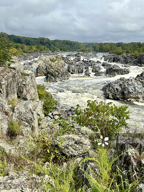 大瀑布国家公园的瀑布户外景观图片素材