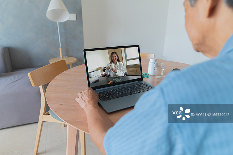 远程医疗医学咨询图片素材