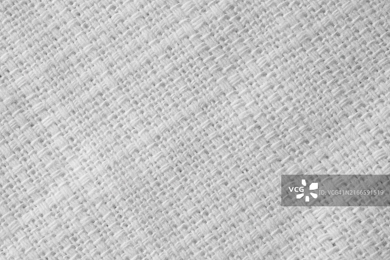 天然亚麻布纹理，粗糙的褶皱粗麻布背景图片素材