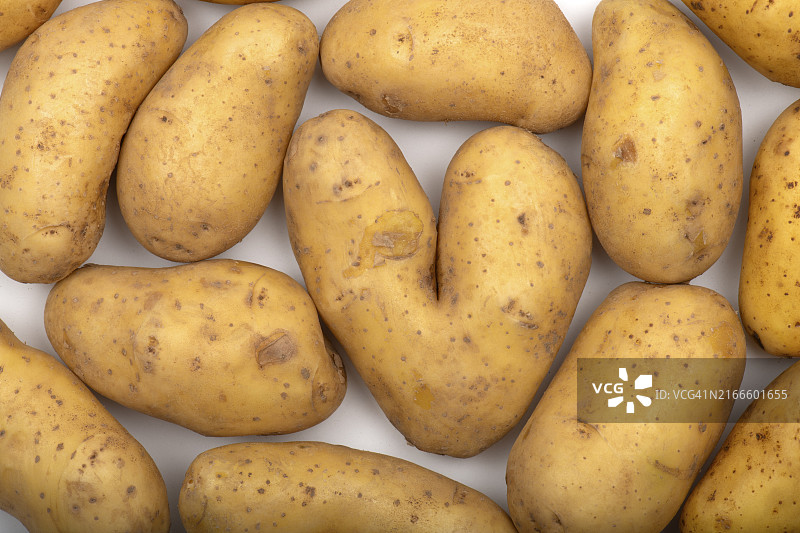 心形土豆，德国斯图加特图片素材