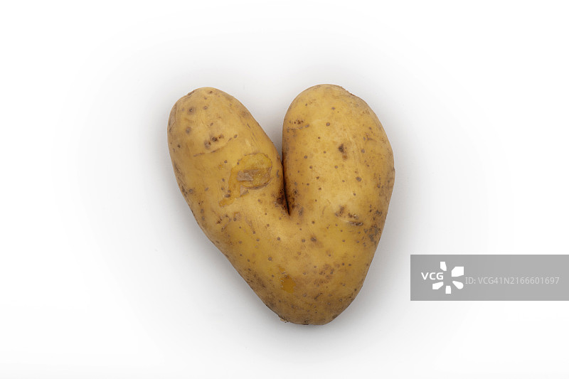 心形土豆，心，工作室照片，斯图加特，巴登-符腾堡州，德国，欧洲图片素材