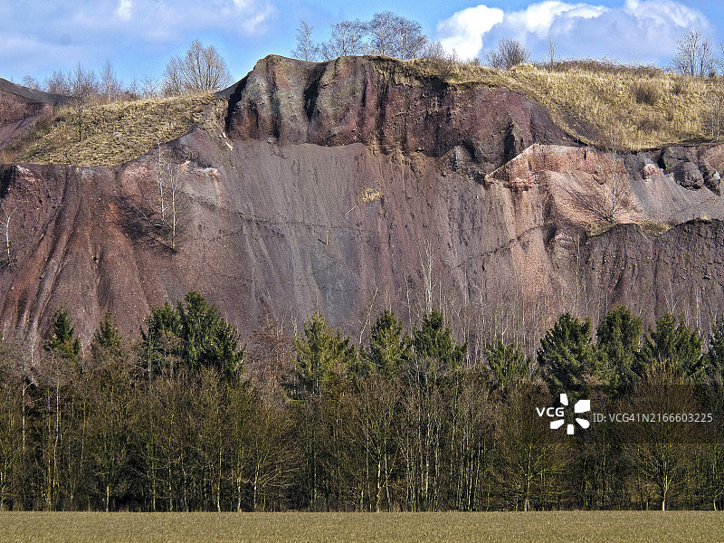 绍姆堡-利珀下萨克森州的格奥尔格沙赫特矿图片素材