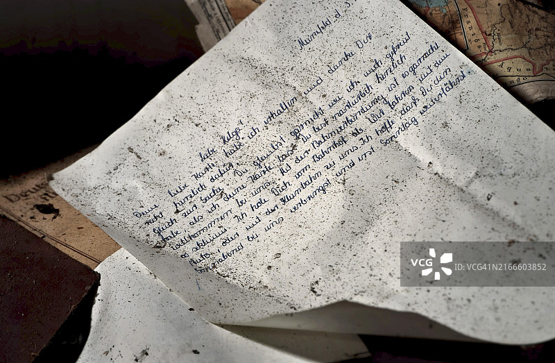 旧信件图片素材