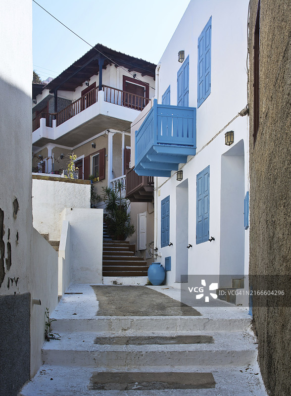 爱琴海东部的希腊科斯岛是多德卡尼斯群岛中继罗德岛和卡帕索斯岛之后的第三大岛屿图片素材