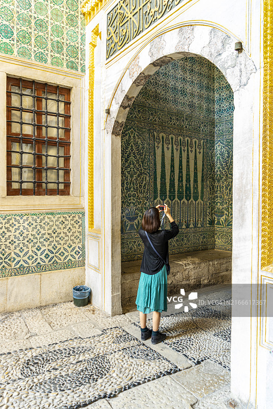 伊斯坦布尔托普卡帕宫后宫图片素材