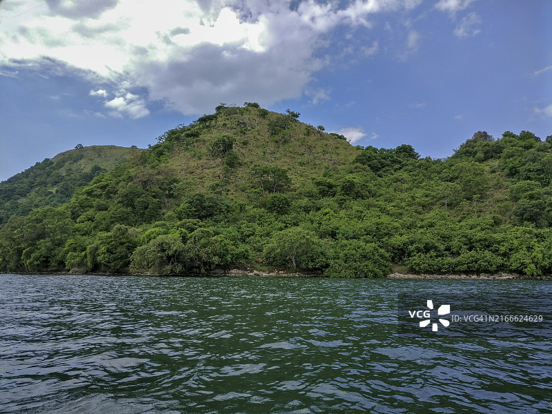 卢旺达基伍湖（非洲）图片素材
