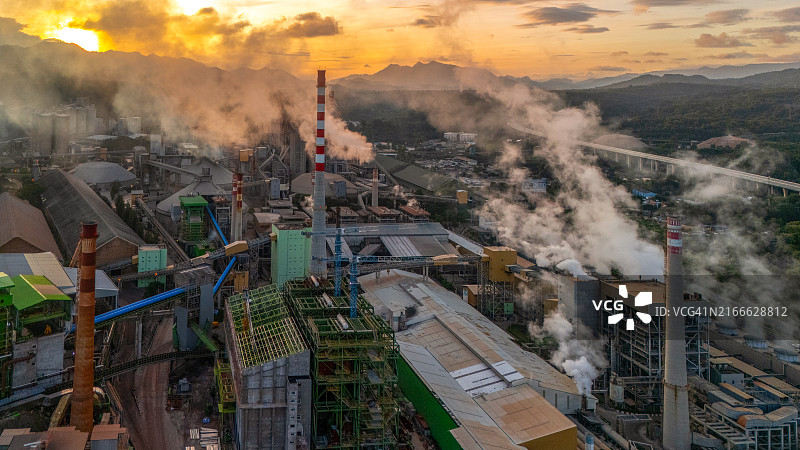 北标府水泥厂图片素材