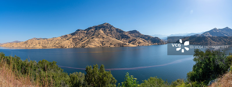 美国加利福尼亚州斯里克罗克游乐区和卡威亚湖景色图片素材