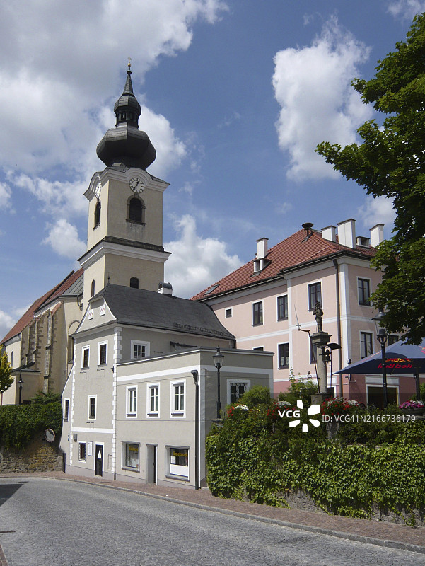 教堂，Heidenreichstein, Waldviertel，奥地利，欧洲图片素材