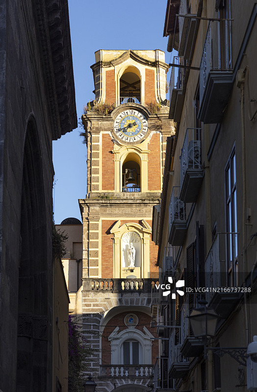 意大利索伦托的圣费利切和巴科洛教堂图片素材