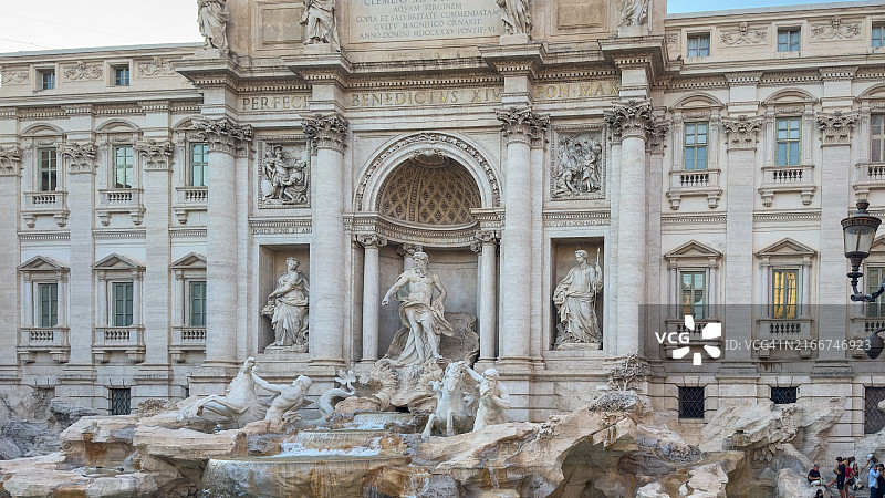 巴洛克杰作：特莱维喷泉图片素材
