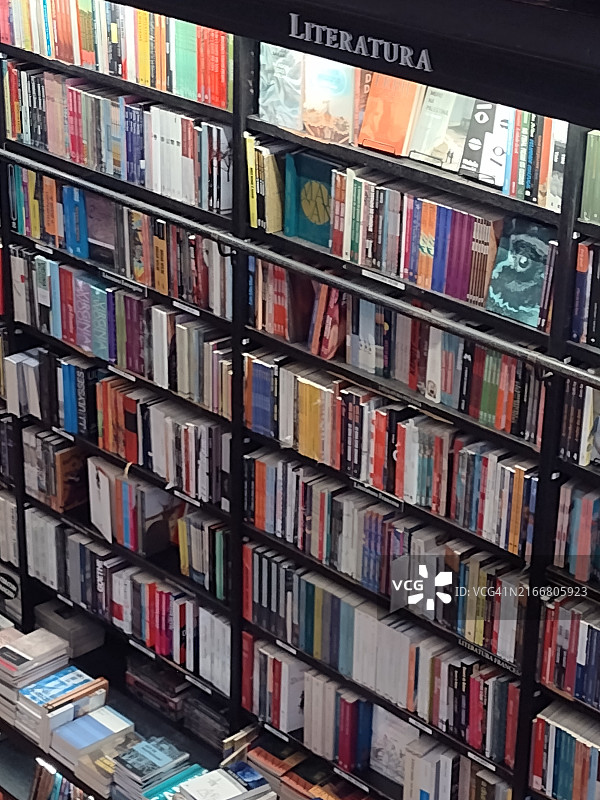 书店里的书架图片素材