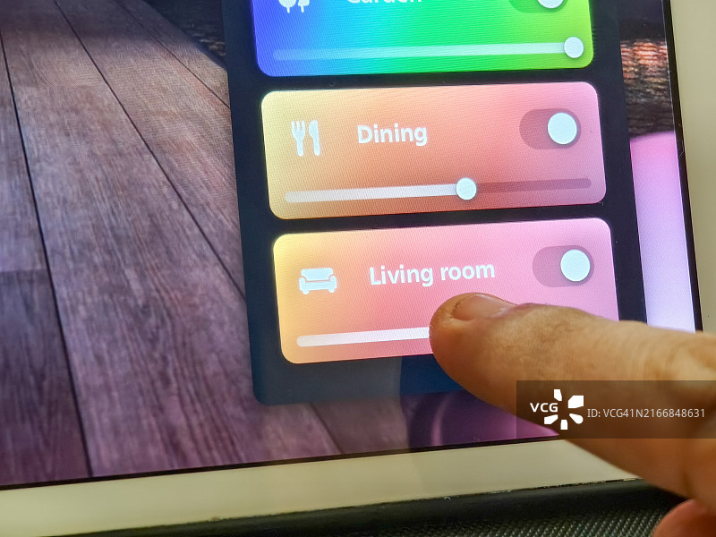 使用连接的电灯概念图片素材