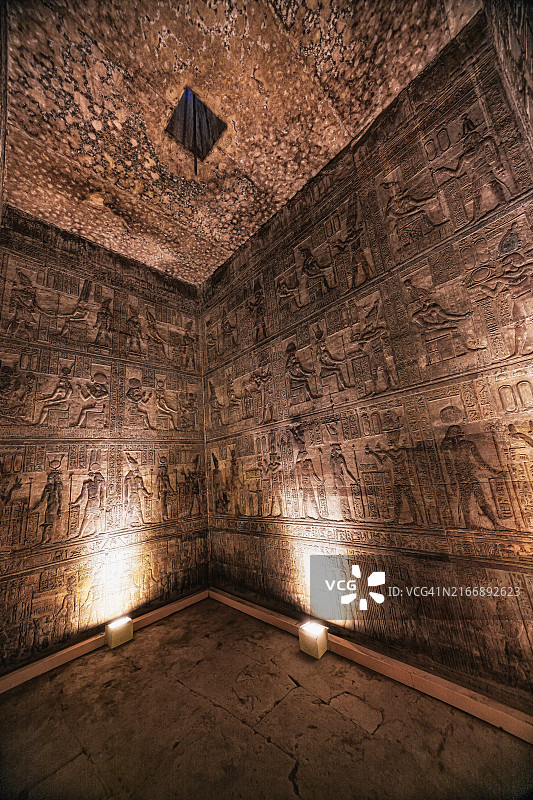 埃及盖纳丹德拉神庙图片素材