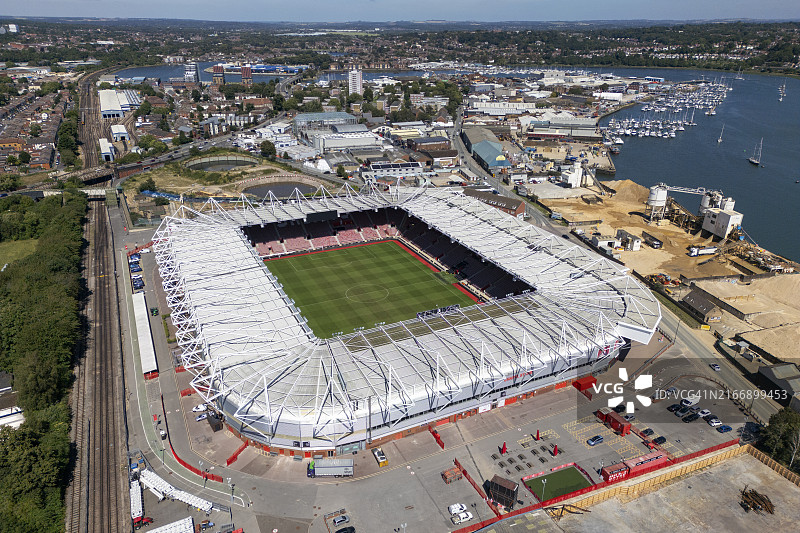 圣玛丽球场航拍图片素材