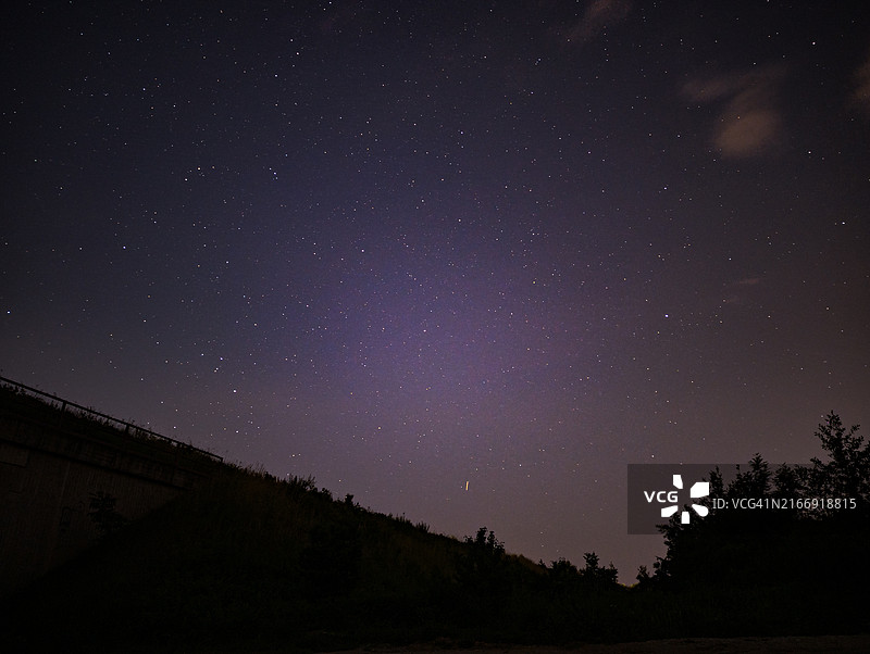 德**国巴**伐利亚州尼德拜恩夜景图片素材