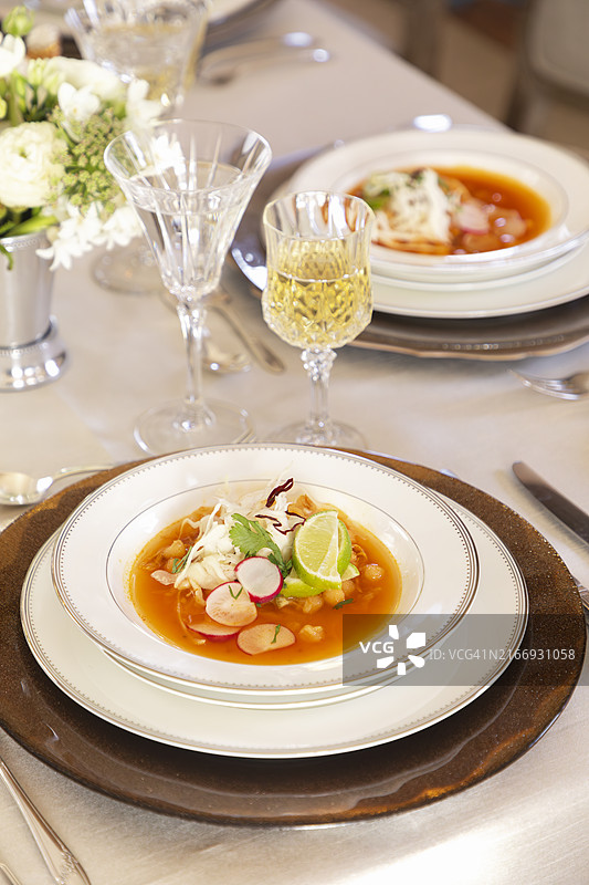 为三王节午餐装饰的家图片素材