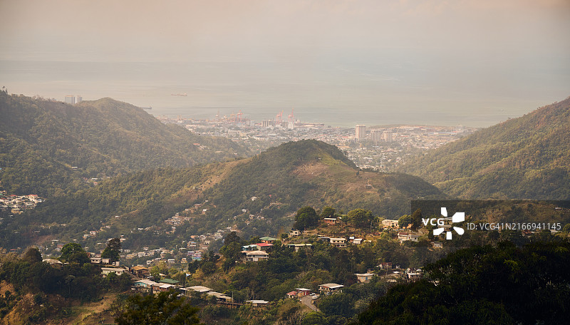 特立尼达和多巴哥首都西班牙港景色图片素材