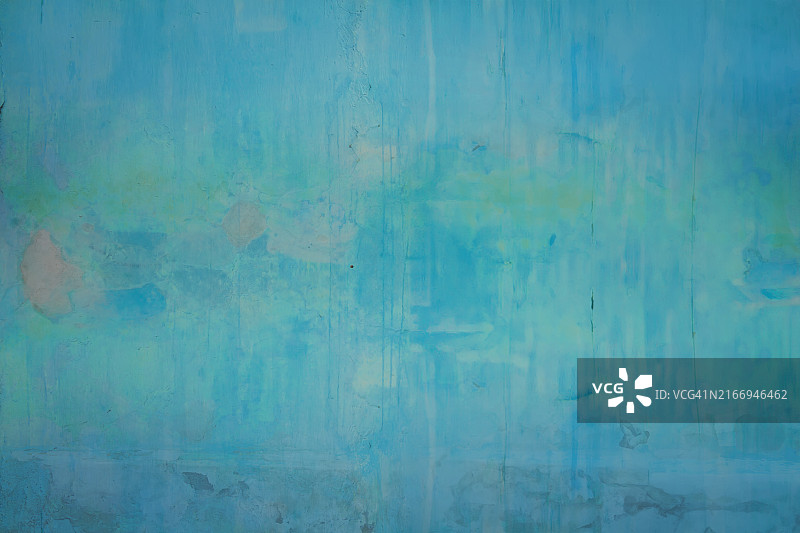 色彩鲜艳的斑驳墙面纹理图片素材