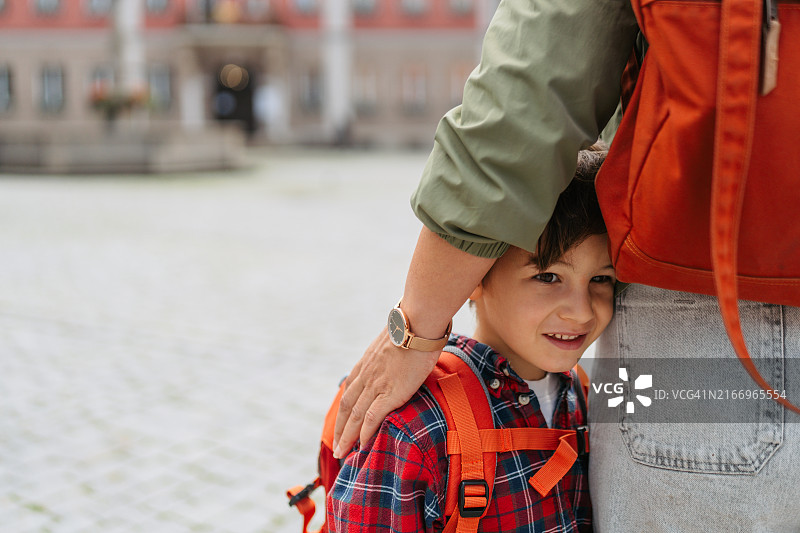 开学第一天的焦虑图片素材