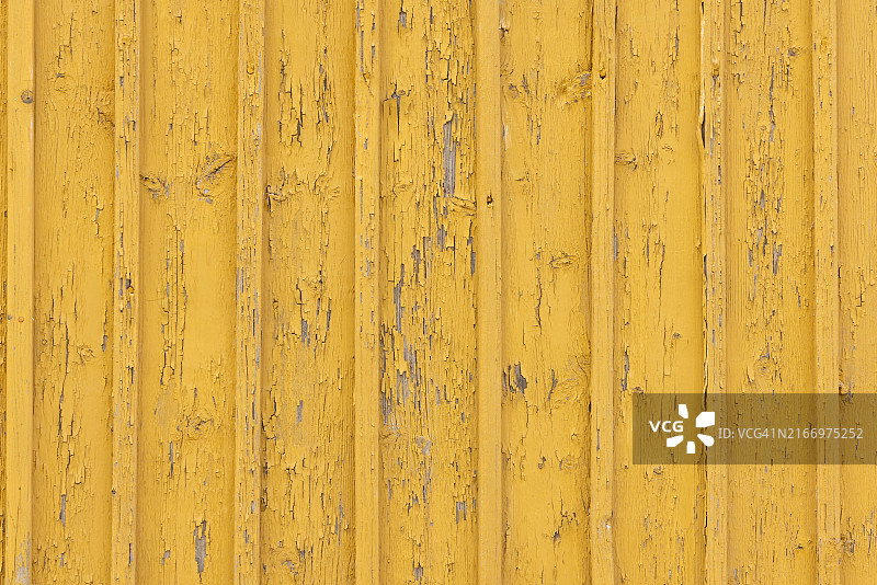 黄色油漆木屋特写图片素材
