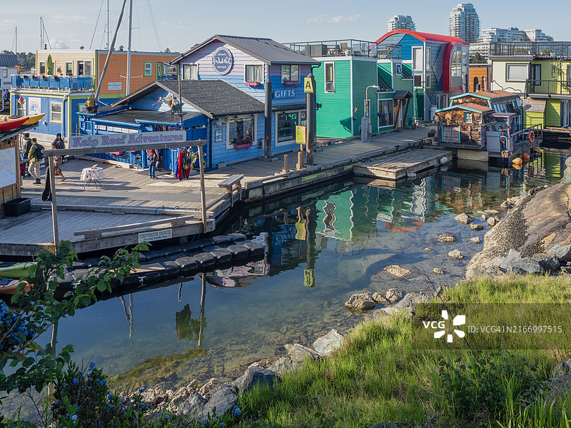 维多利亚渔人码头图片素材