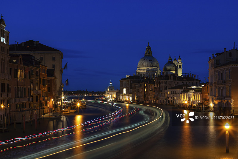 学院桥夜景大运河图片素材