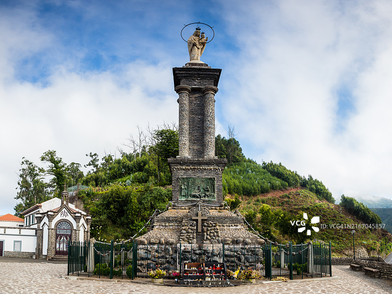 和平圣母朝圣地图片素材