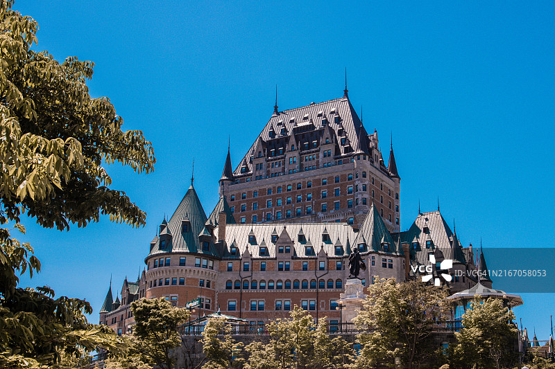 加拿大魁北克市费尔蒙芳堤娜城堡酒店图片素材