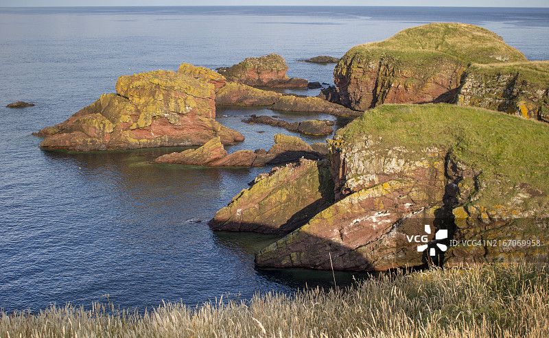 英国苏格兰圣艾布斯角图片素材