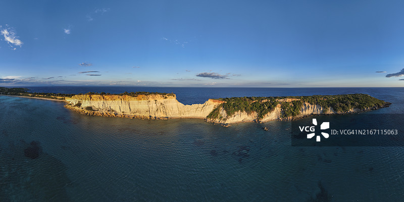 扎金索斯岛瓦西里科斯杰拉卡斯海滩图片素材