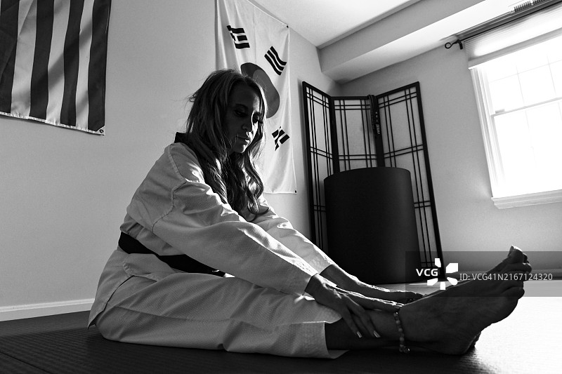 晨间锻炼图片素材