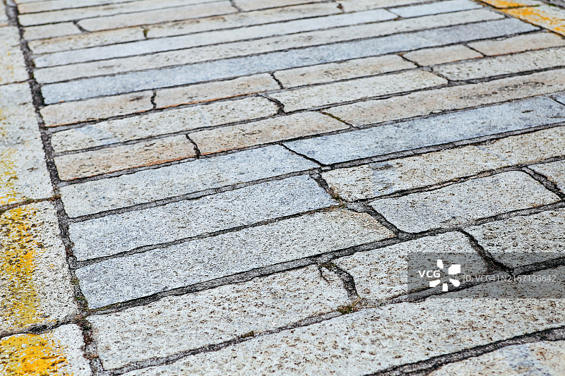 马来西亚槟城乔治市人行道上的水泥地面图片素材