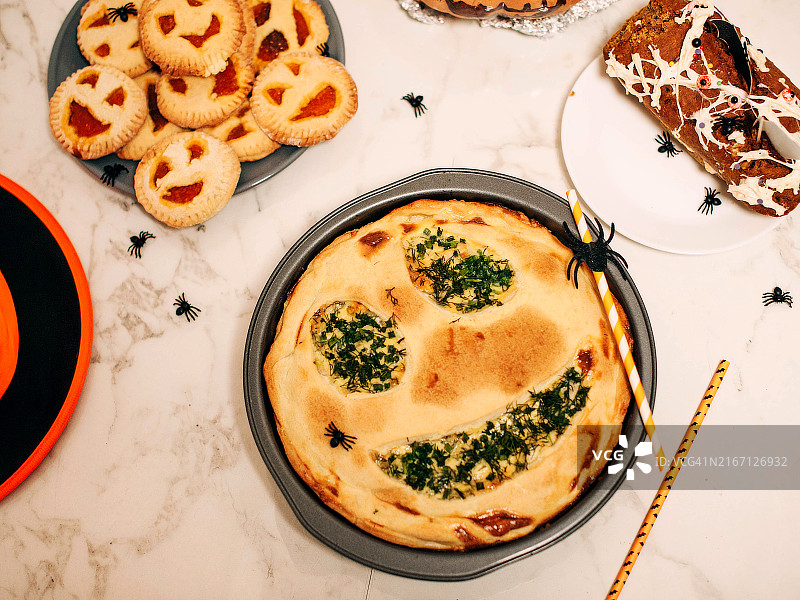 万圣节馅饼图片素材
