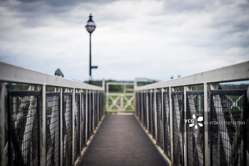 人行桥图片素材