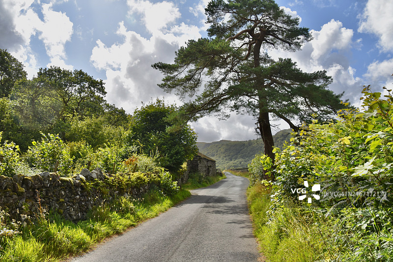 达顿河谷公路图片素材