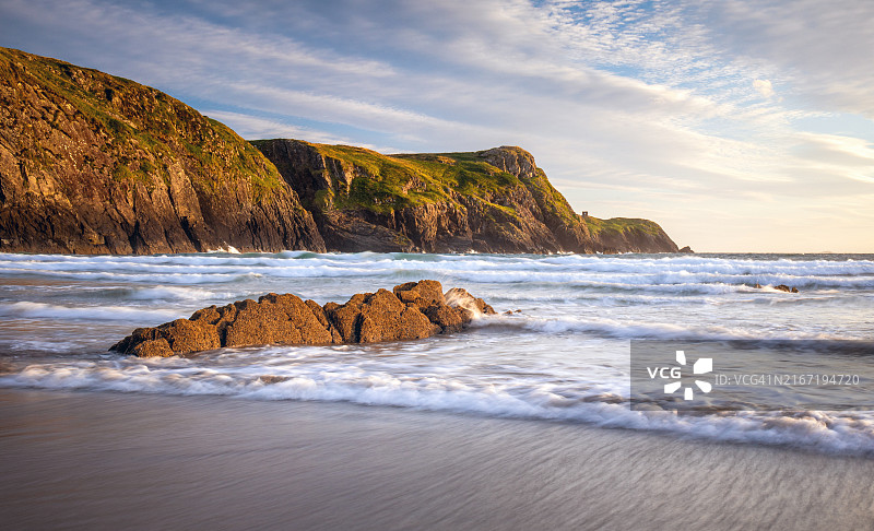 彭布罗克郡海岸线图片素材