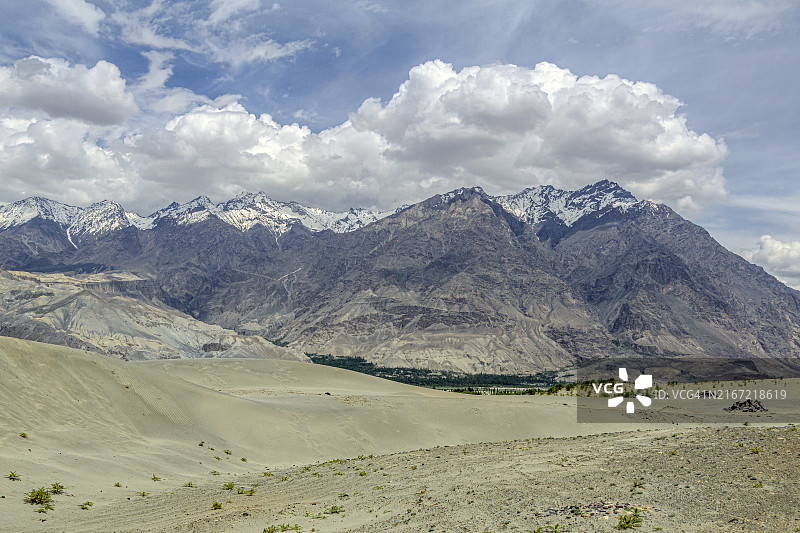 巴基斯坦斯卡杜附近的冷沙漠（又名卡特帕纳沙漠或比亚玛纳克波沙漠）图片素材