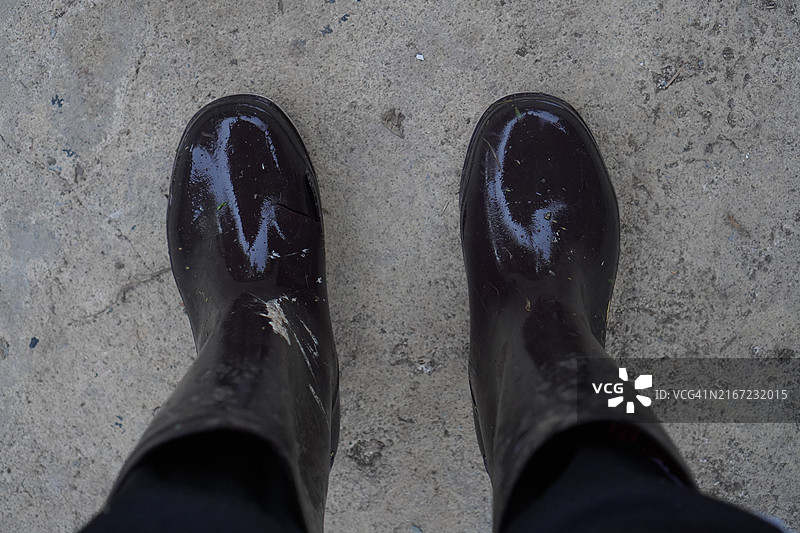 橡胶鞋图片素材