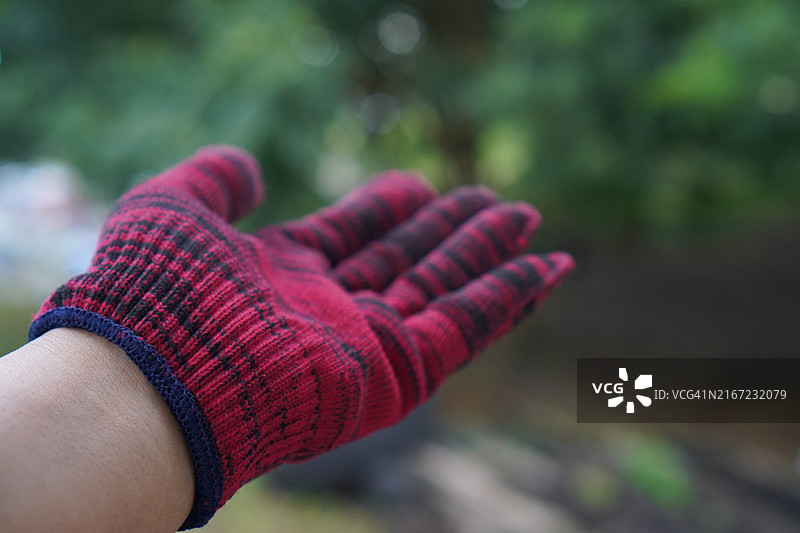 园艺手套图片素材