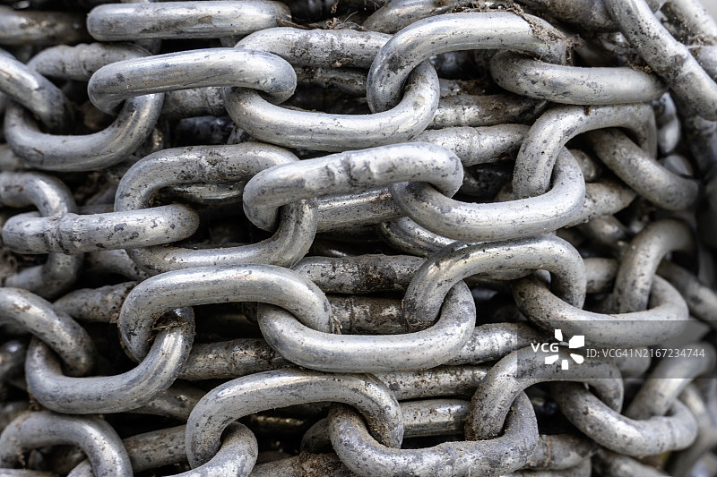 大链环金属链球图片素材