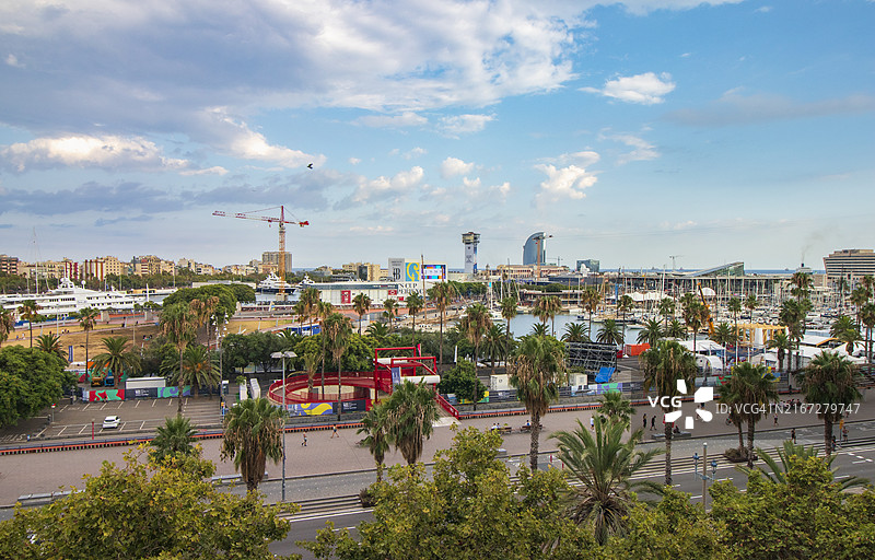 第37届美洲杯帆船赛巴塞罗那图片素材