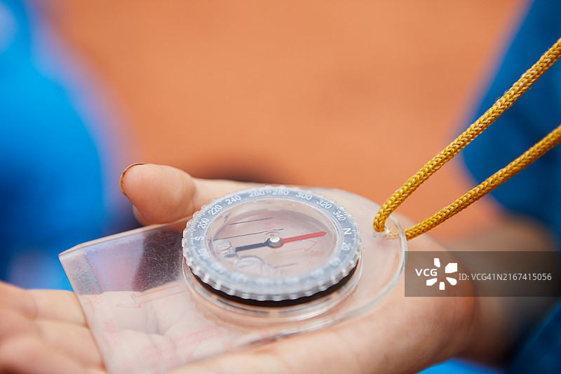 手持导航罗盘图片素材