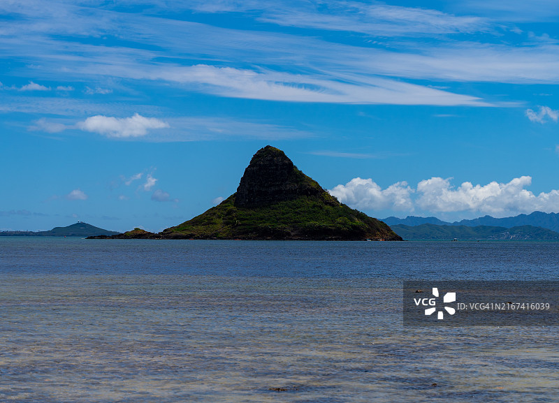 美国夏威夷卡内奥赫海景风光图片素材